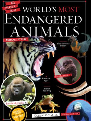 cover image of World's Most Endangered Animals